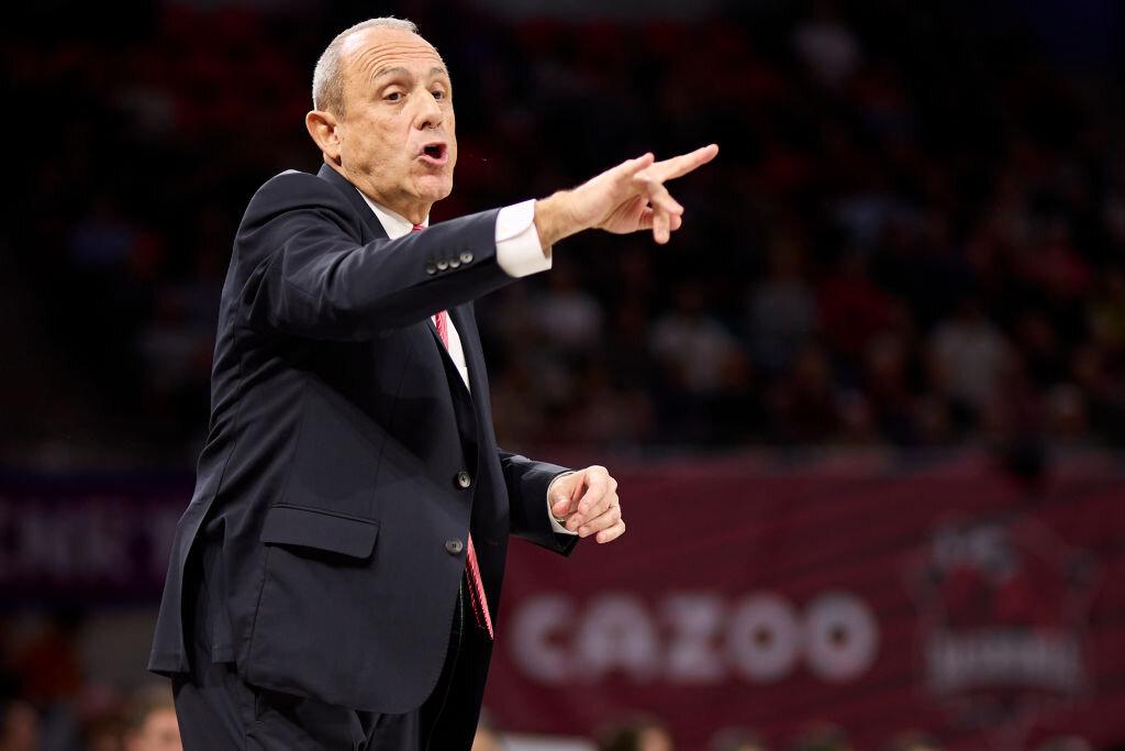 Ettore Messina, coach dell'Olimpia EA7 Emporio Armani Milano